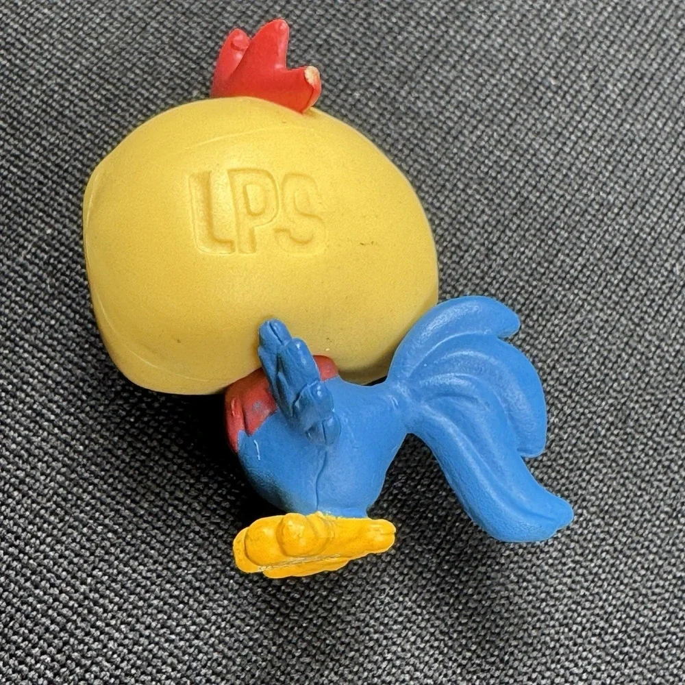 Littlest Pet Shop LPS Rick Chickencluck Chicken #126 Series Figure Toy Hasbro